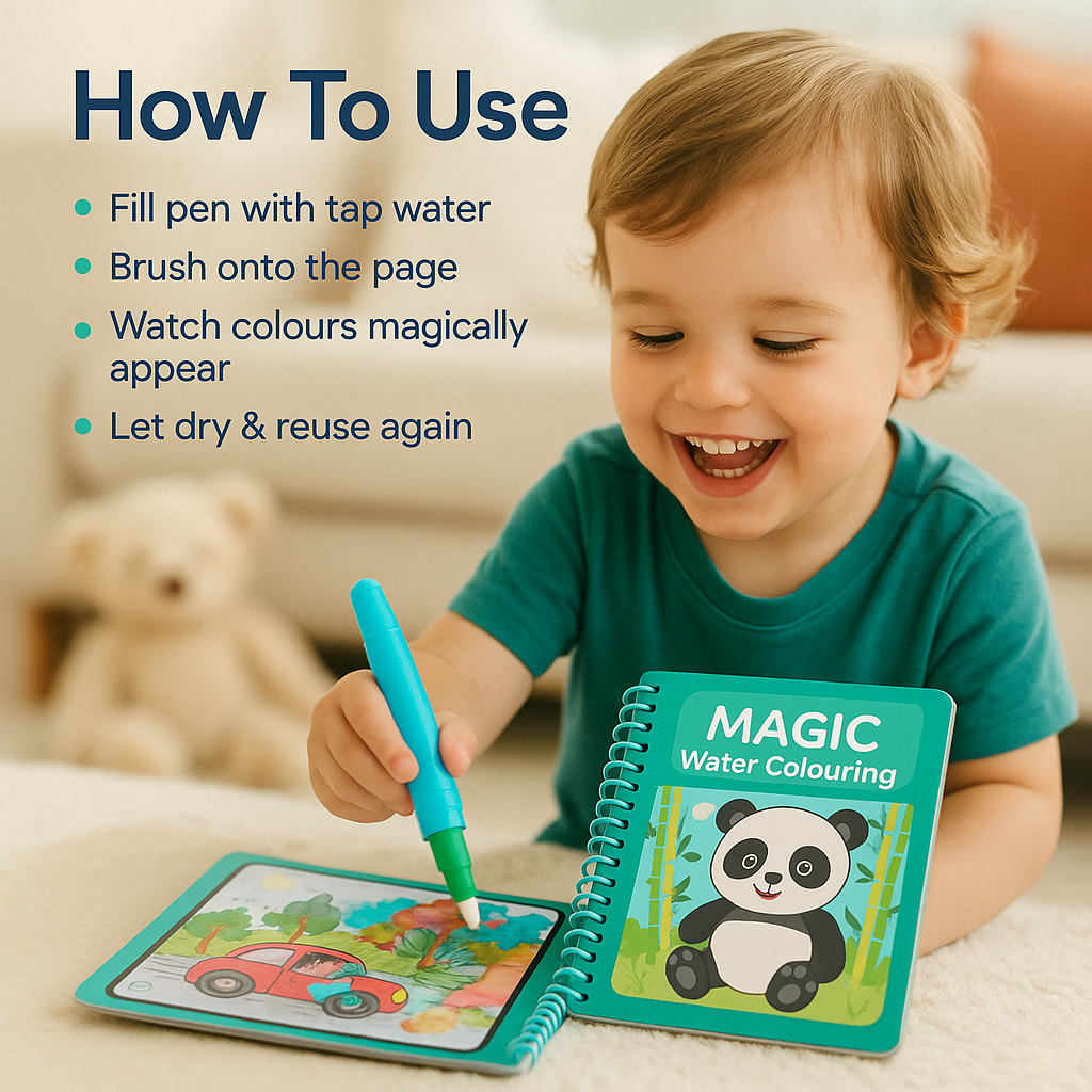 ScribbleSplash Colouring Book