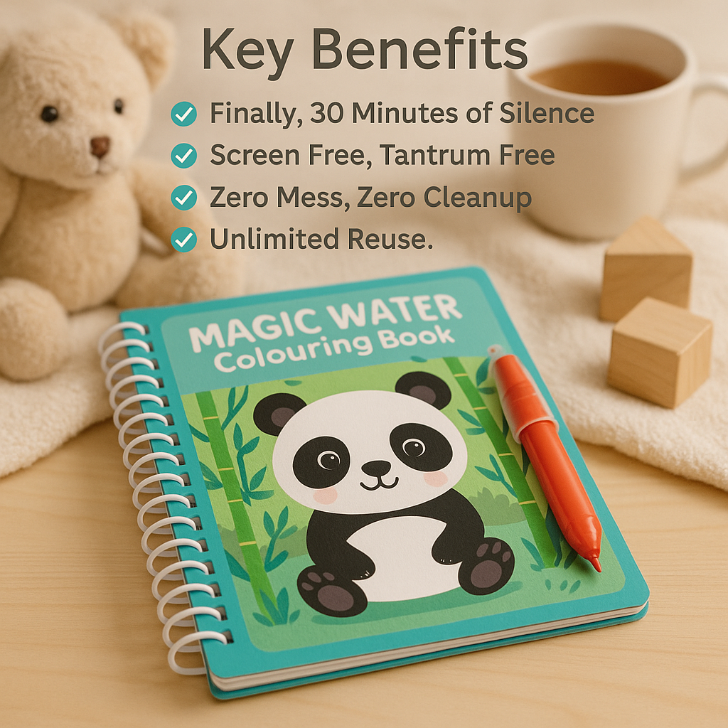 ScribbleSplash Colouring Book