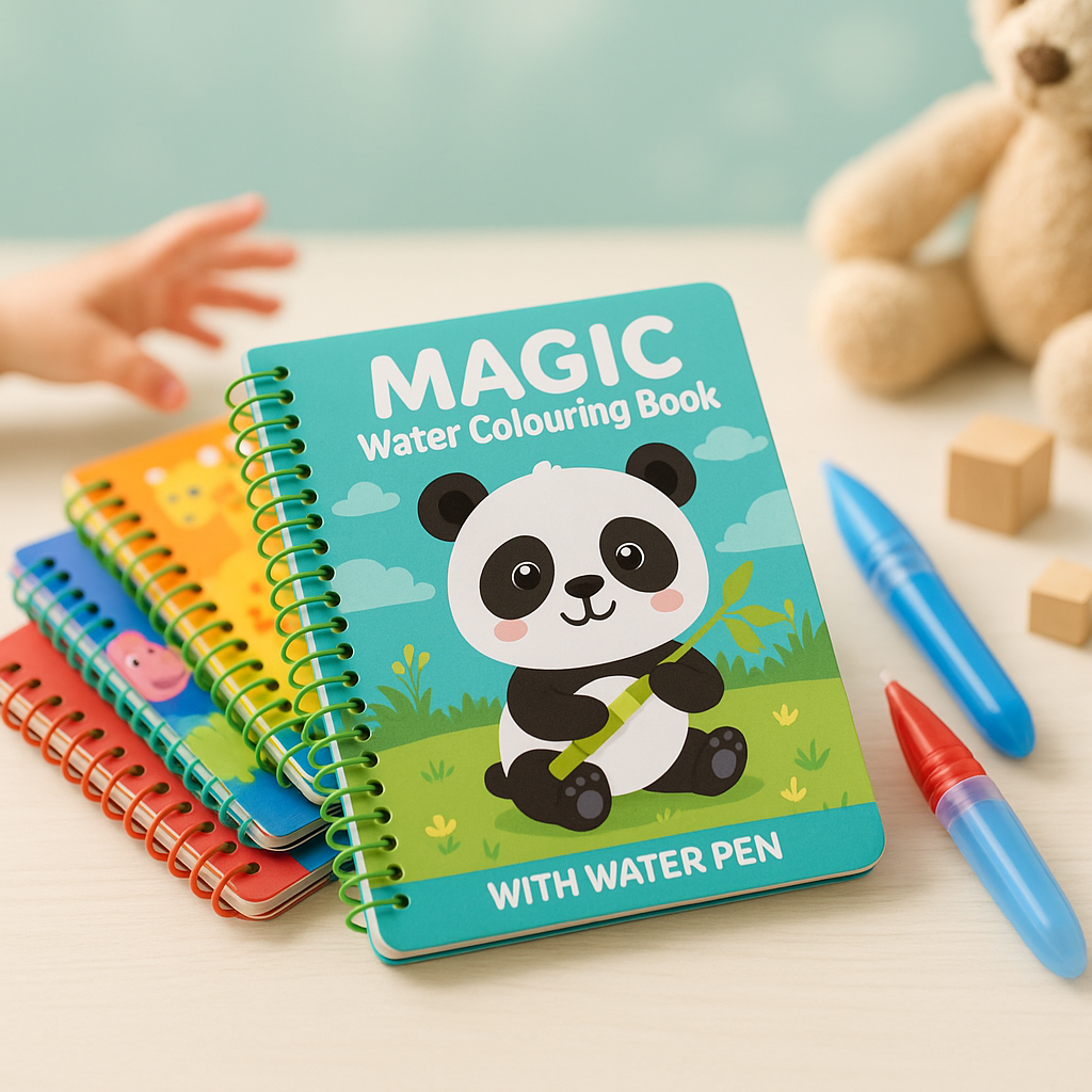 ScribbleSplash Colouring Book